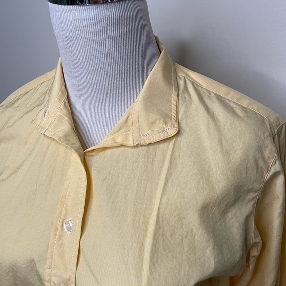 🐎 Marigold riding equestrian apparel 100% cotton shirt button up - Picture 2 of 5